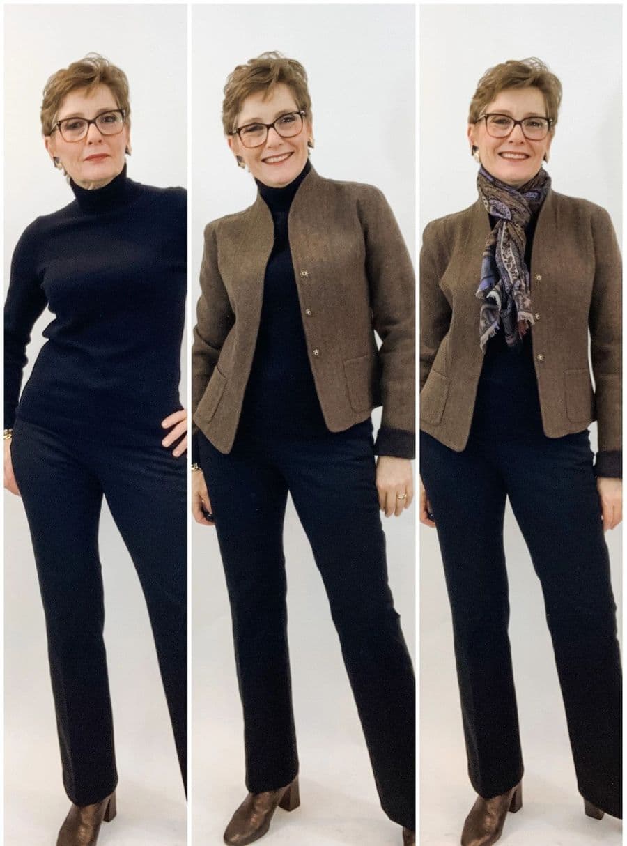 How to wear black