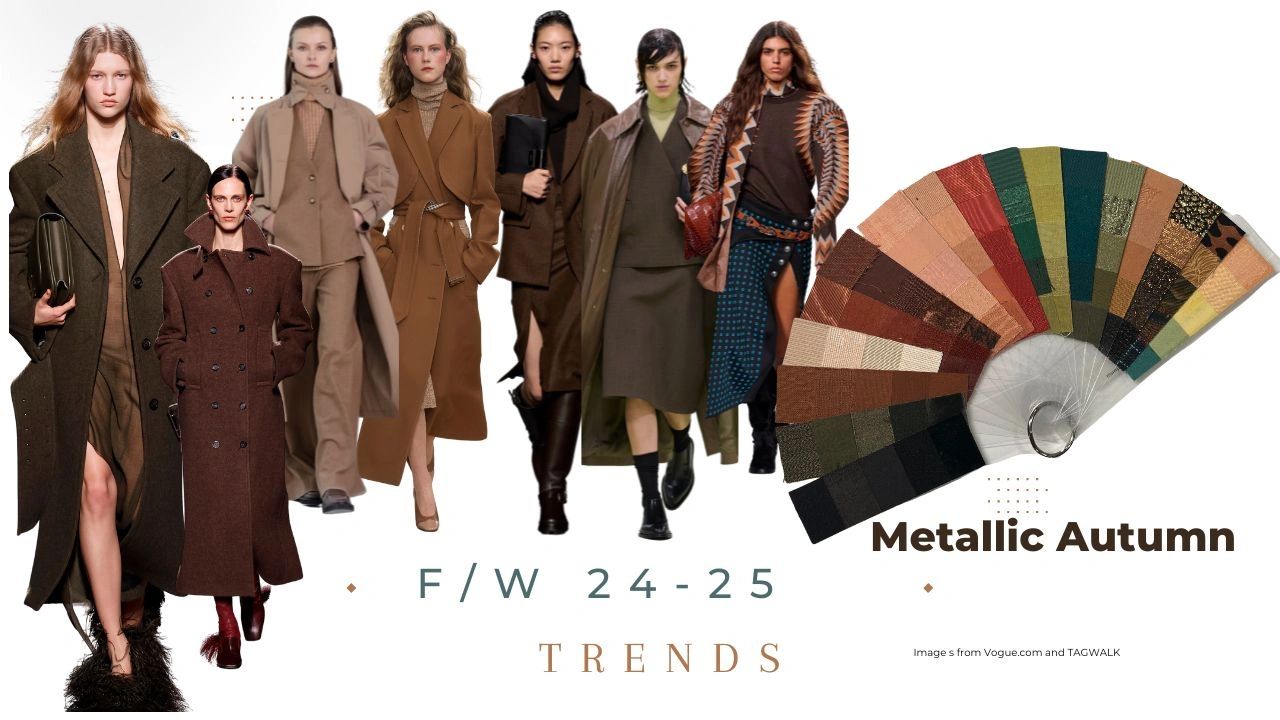 Fall Winter 24 25 trend Color Brown