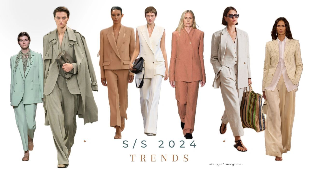 Spring 2024 trends elongated silhouette