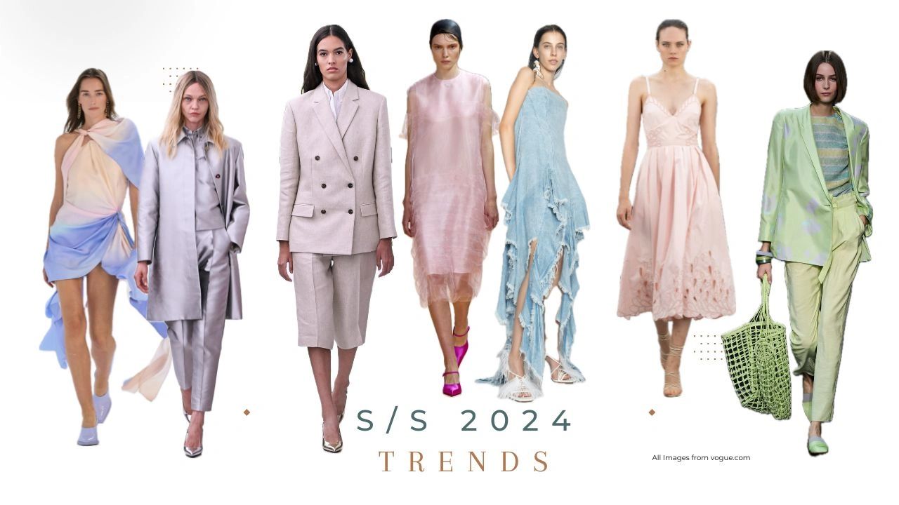 Spring Trends 2024 Pastels